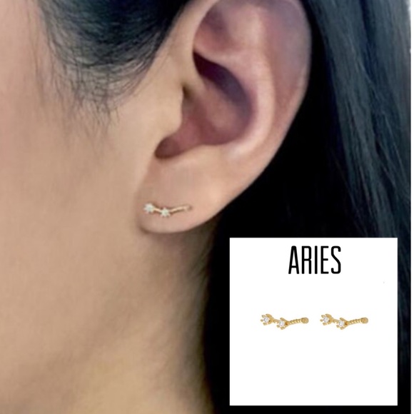 Wanderlust & Co. Zodiac Constellation Earrings,NWT - Picture 7 of 8